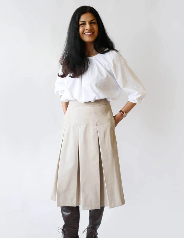 The Maker's Atelier Pleated Skirt