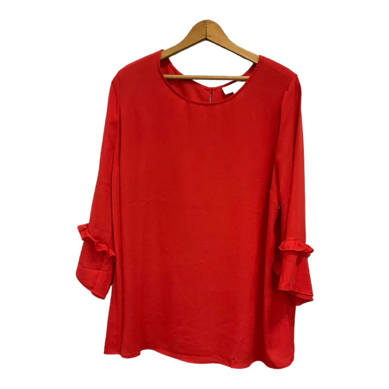 Maternity Top Long Sleeve By Motherhood  Size: L